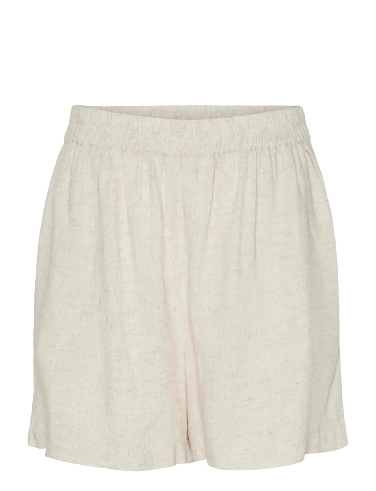 Pieces PCPIA MW SHORTS WVN NOOS - Shorts - BIRCH / beige