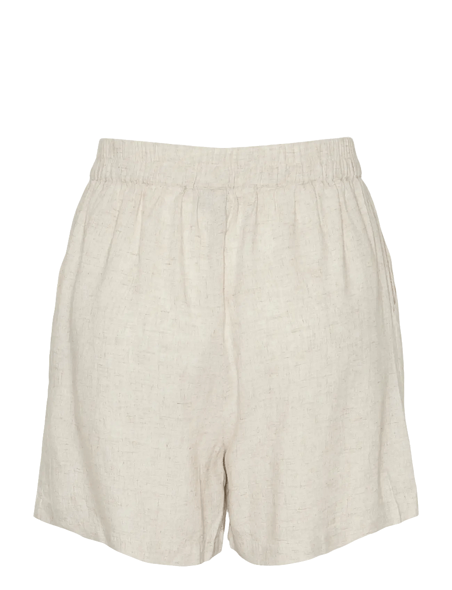 Pieces - PCPIA MW SHORTS WVN NOOS - leinen-shorts - birch - 2