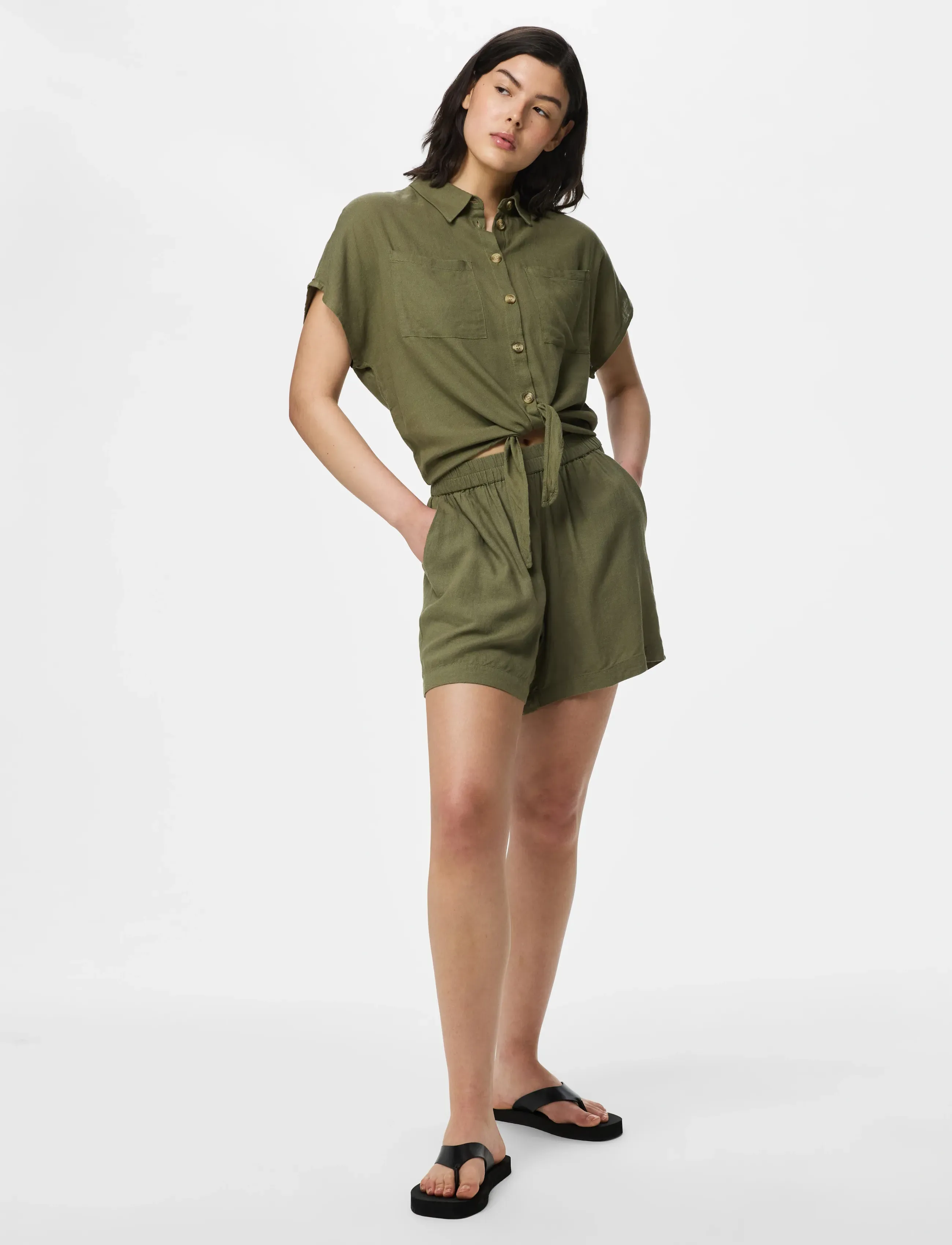 PIECES Pcpia Mw Shorts Wvn Noos dam – bild 6