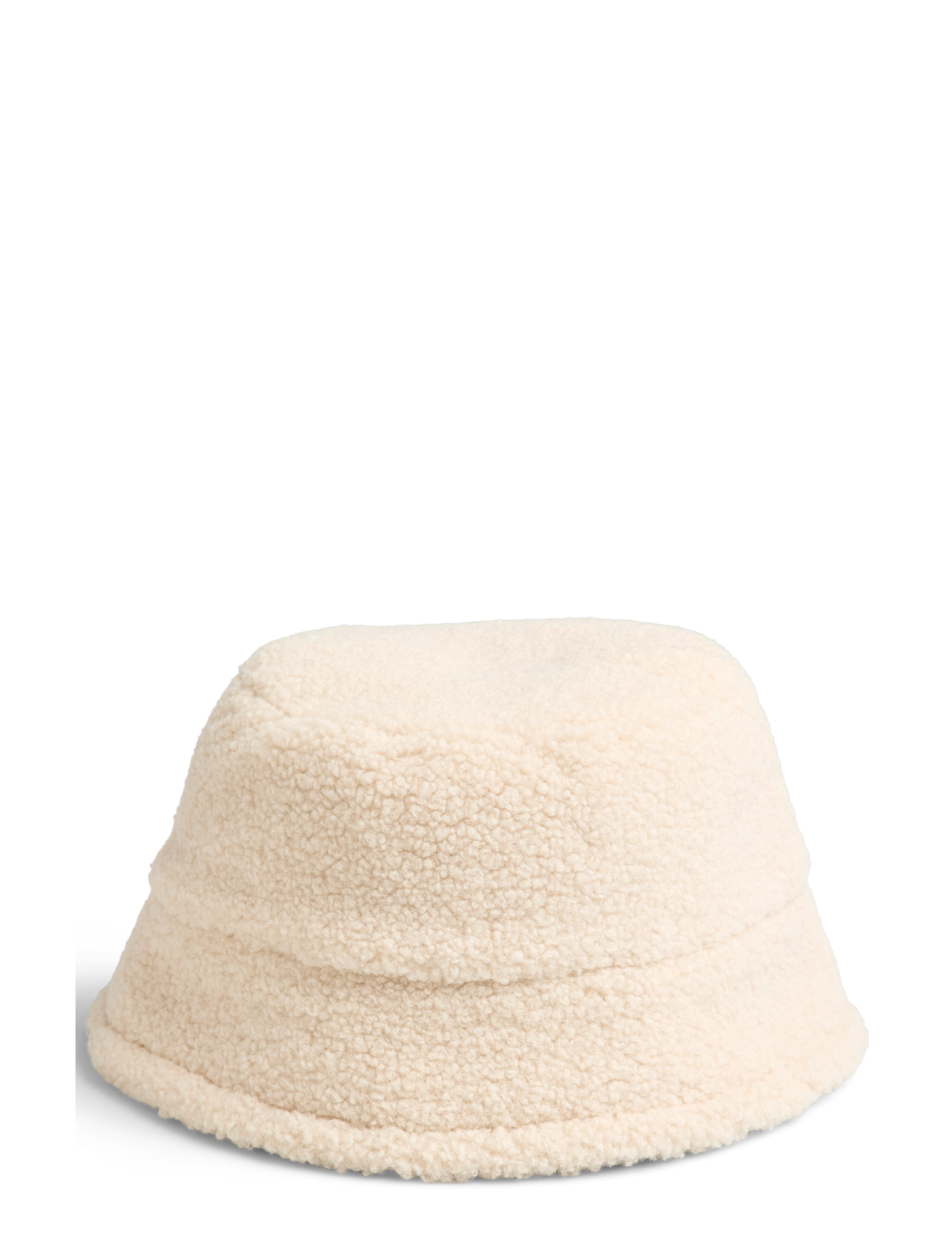 Pieces PCNETTY TEDDY BUCKET HAT BC - Caps og huer - WHITE PEPPER / cream