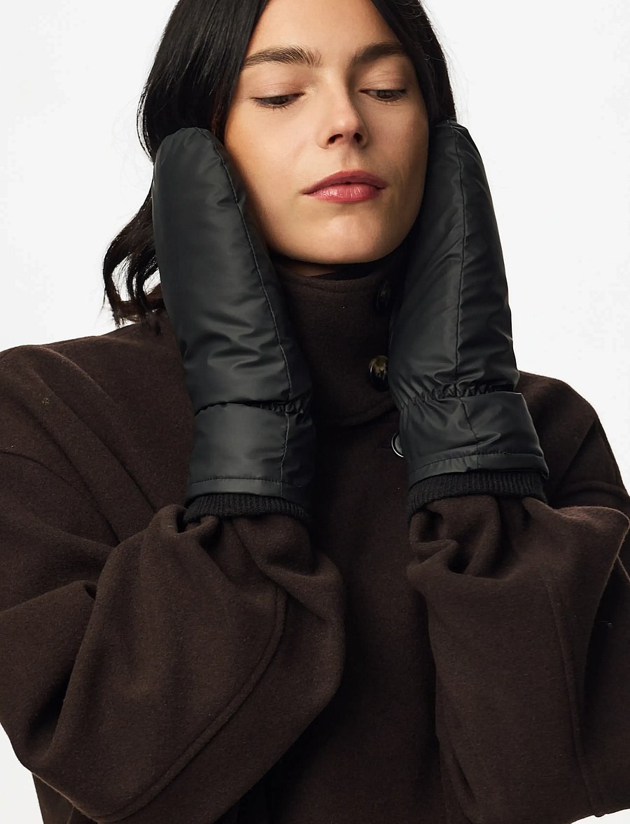 Pieces - PCNIKKA MITTENS NOOS BC - labakindad - black - 5