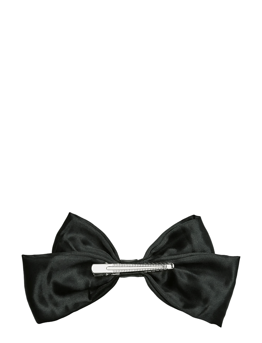 Pieces - PCNELLA BOW HAIRCLIP MXM - hårspænde - black - 1