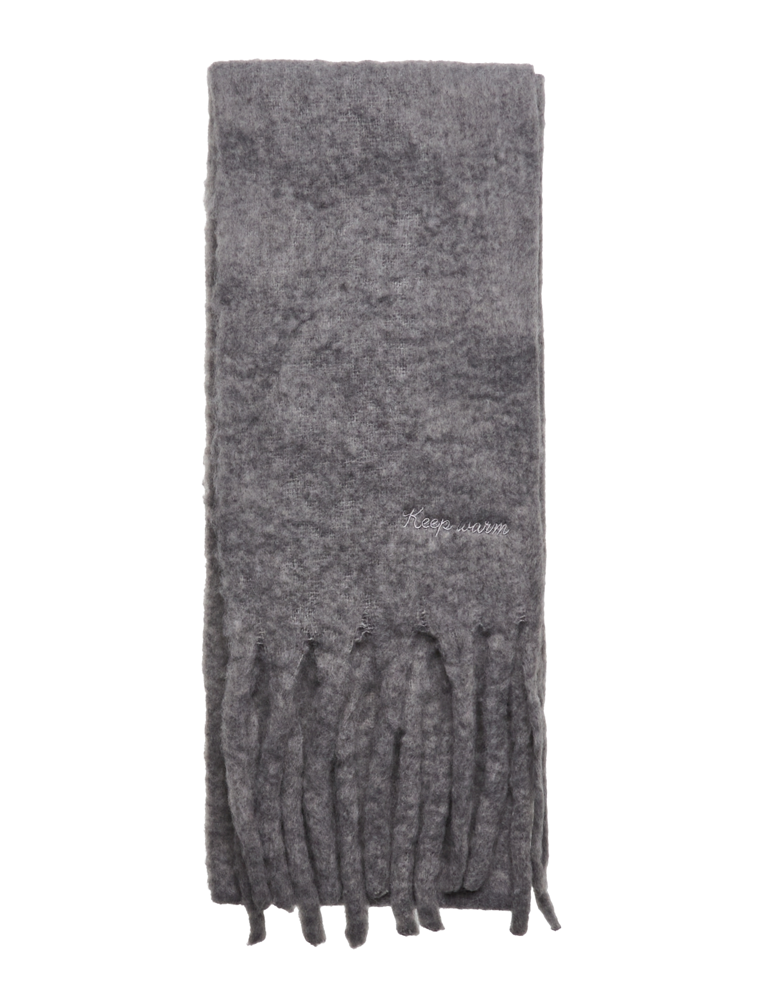 Pieces - PCNILEA LONG SCARF PB BC - aksessuaarid - light grey melange - 2