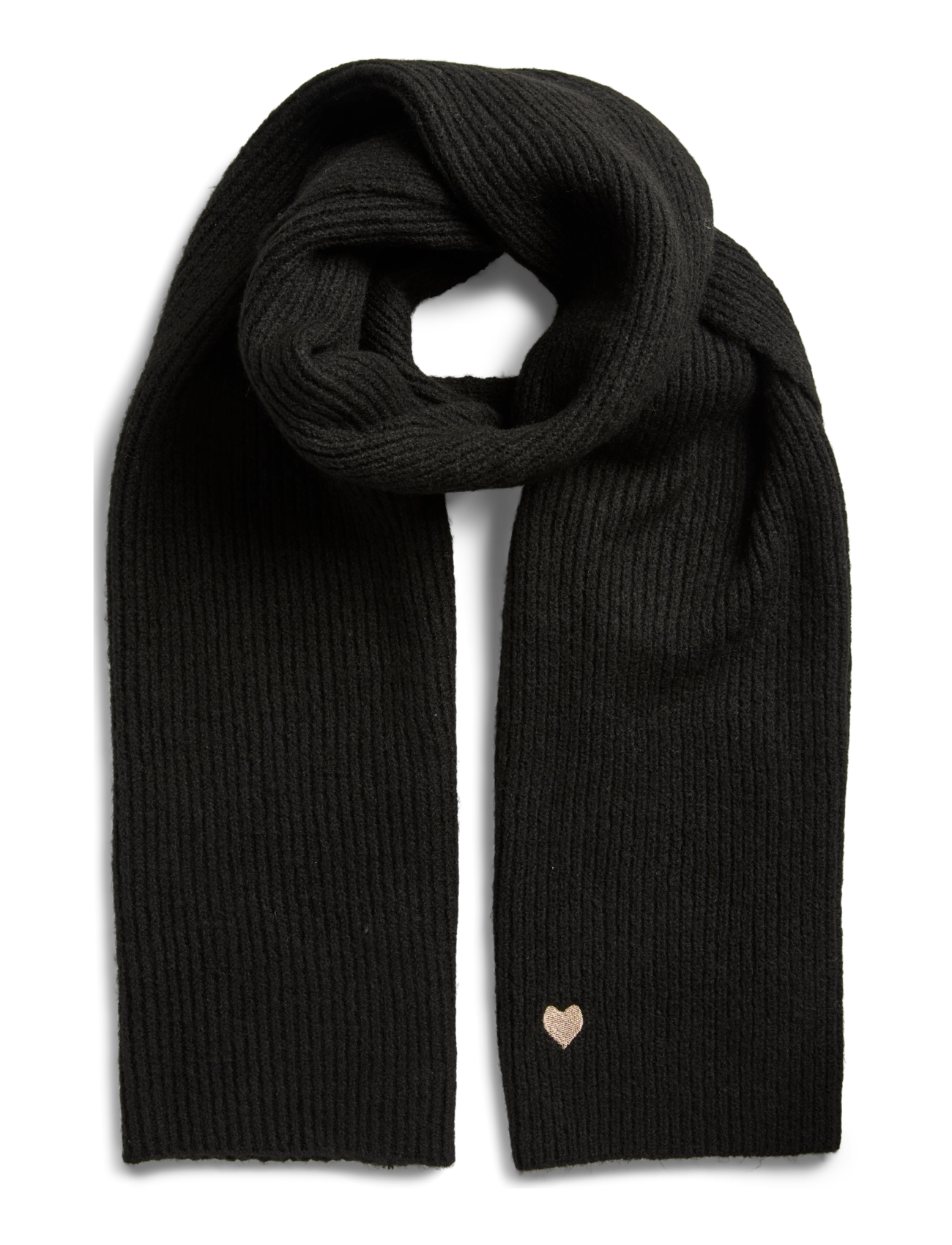 Pieces PCNIVA LONG KNIT SCARF NOOS BC - Põhirõivad - BLACK / black