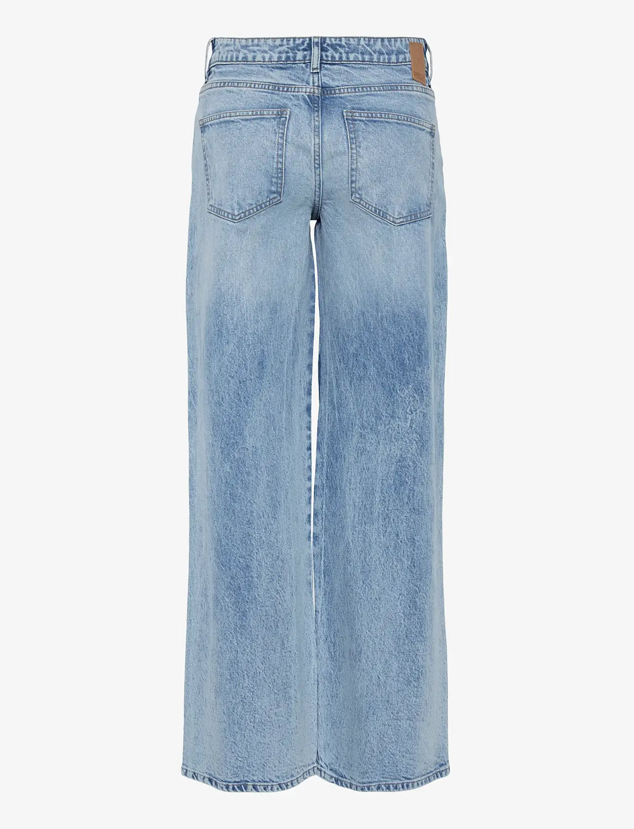 Pieces - PCSELMA LW WIDE JEANS LB NOOS BC - brede jeans - light blue denim - 2