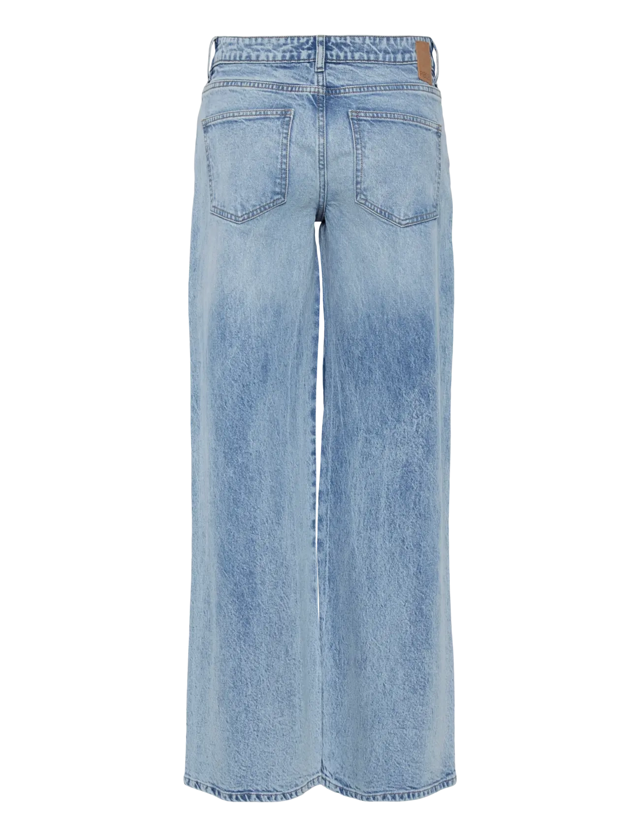 Pieces - PCSELMA LW WIDE JEANS LB NOOS BC - laia säärega teksad - light blue denim - 2