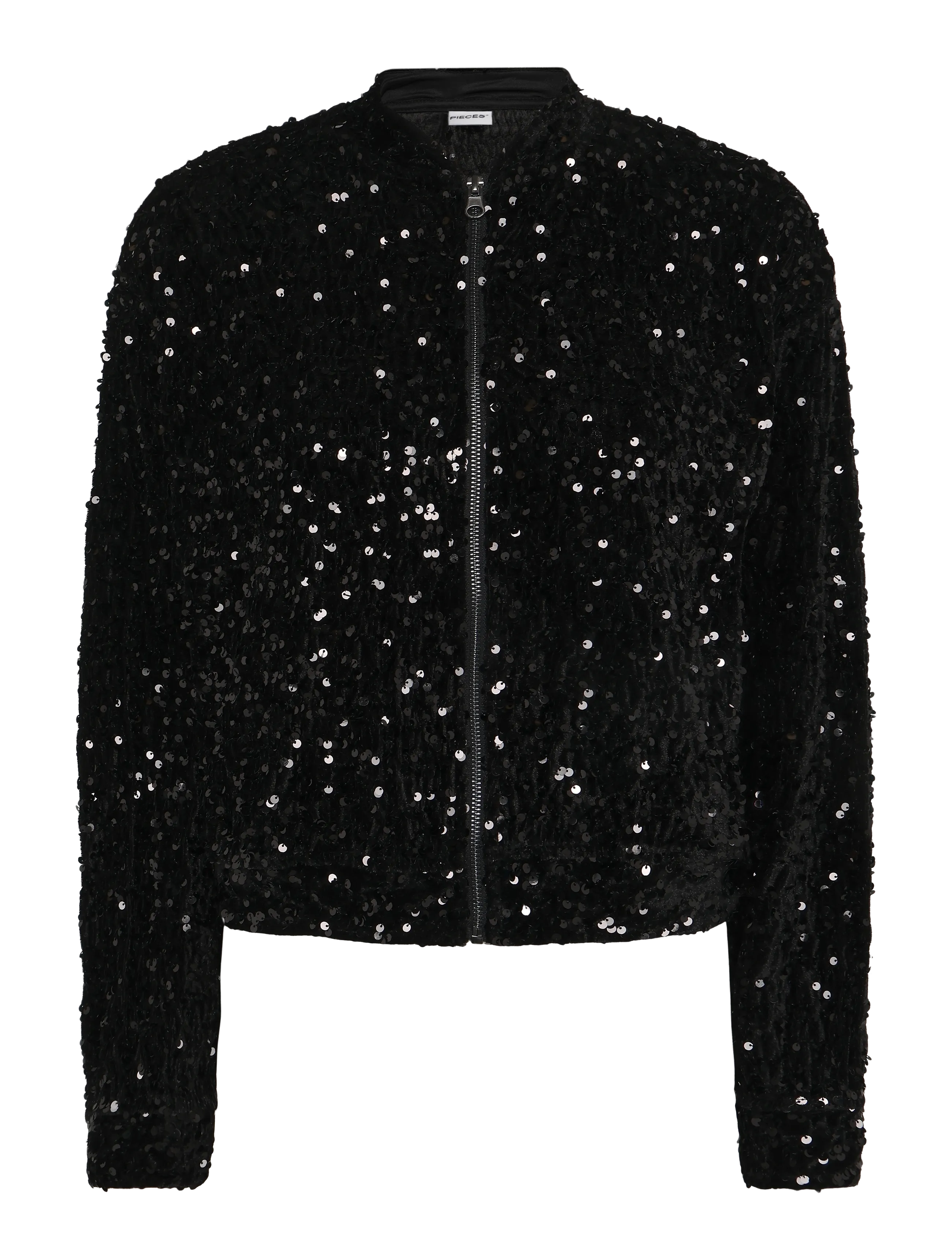 Pieces PCKAM LS BOMBER JRS  BC - Joped - BLACK / black