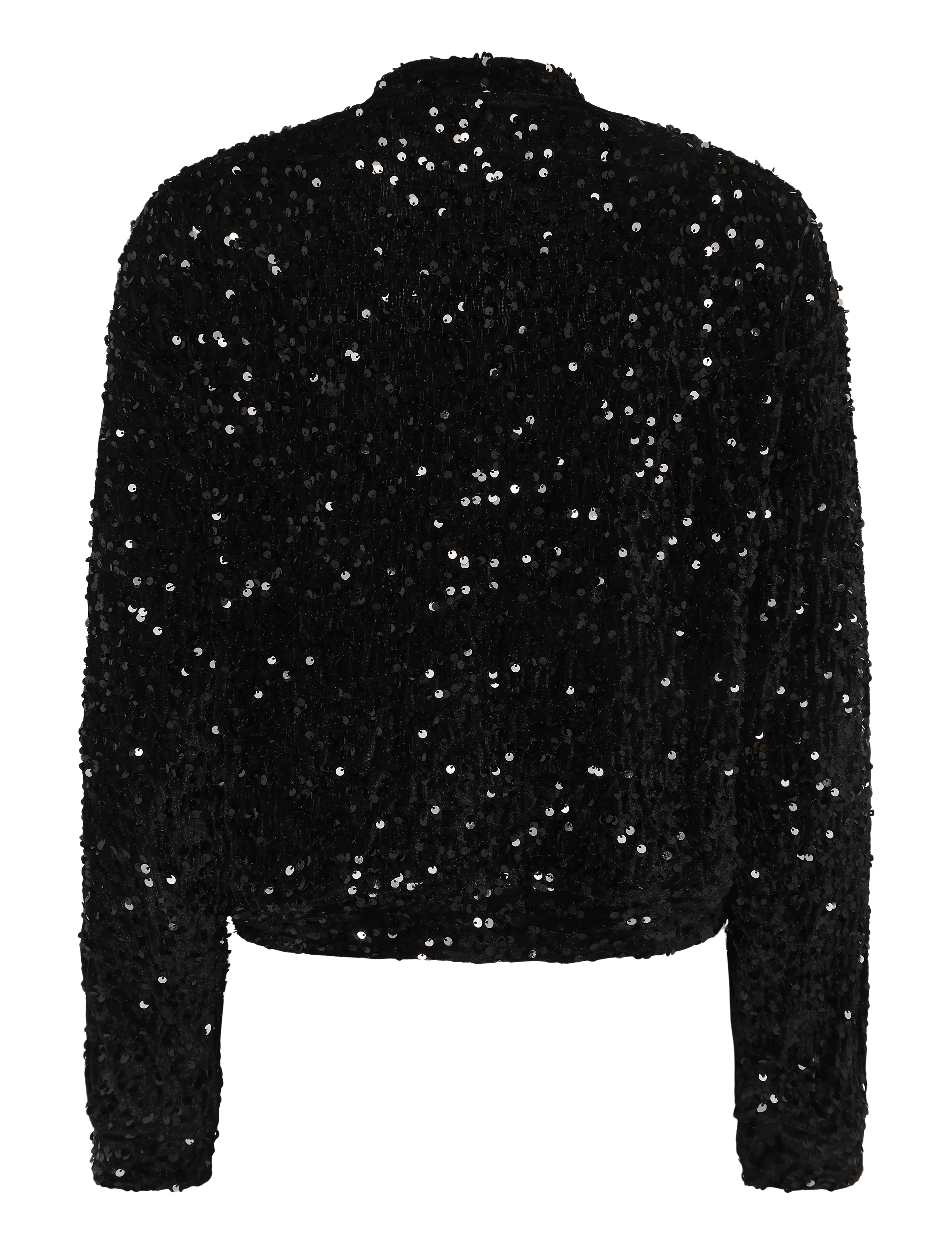 Pieces - PCKAM LS BOMBER JRS  BC - bomberjakid - black - 1