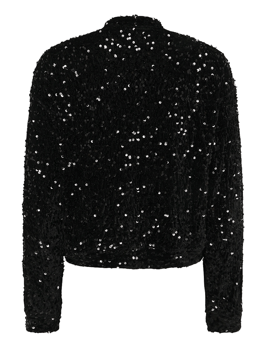 Pieces - PCKAM LS BOMBER JRS BC - bomberjakid - black - 1