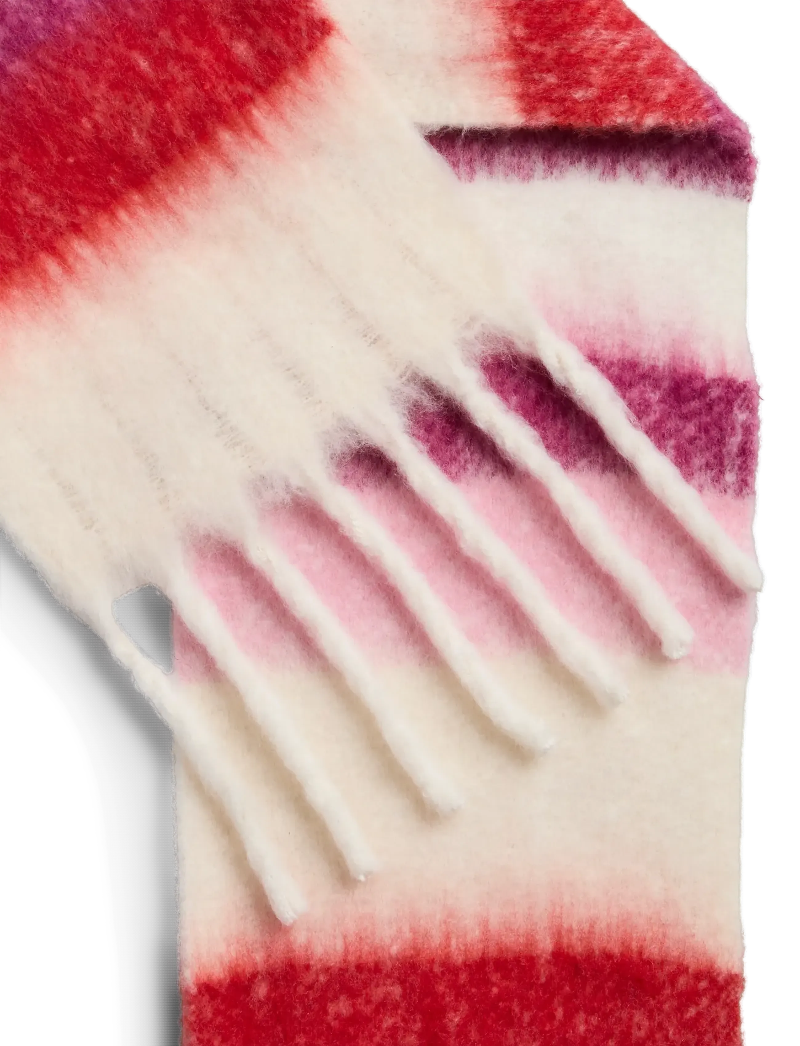 Pieces - PCLULU LONG SCARF PWP BC - winterschals - raspberry radiance - 1