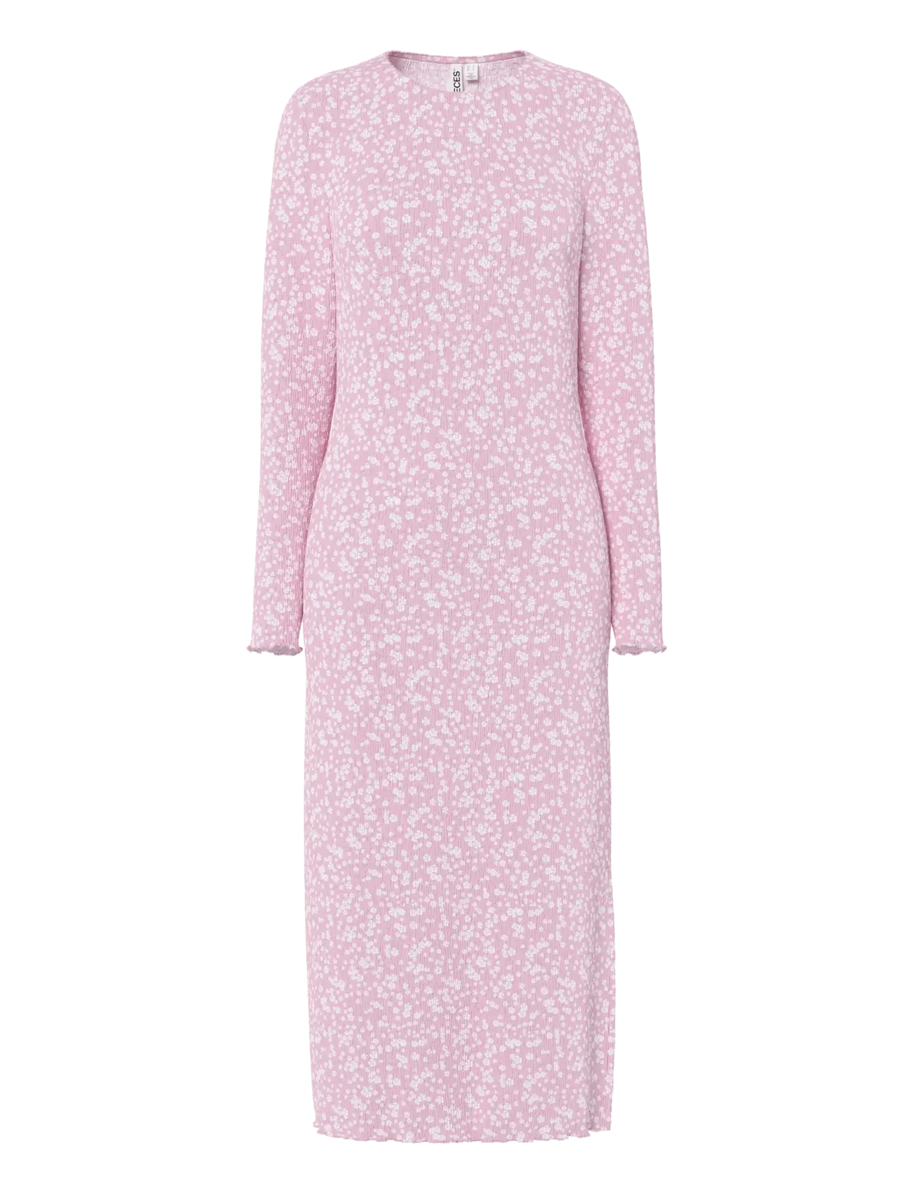 Pieces PCFLORA LS MIDI DRESS JRS NOOS BC - Klänningar - ROSEATE SPOONBILL / pink/rose