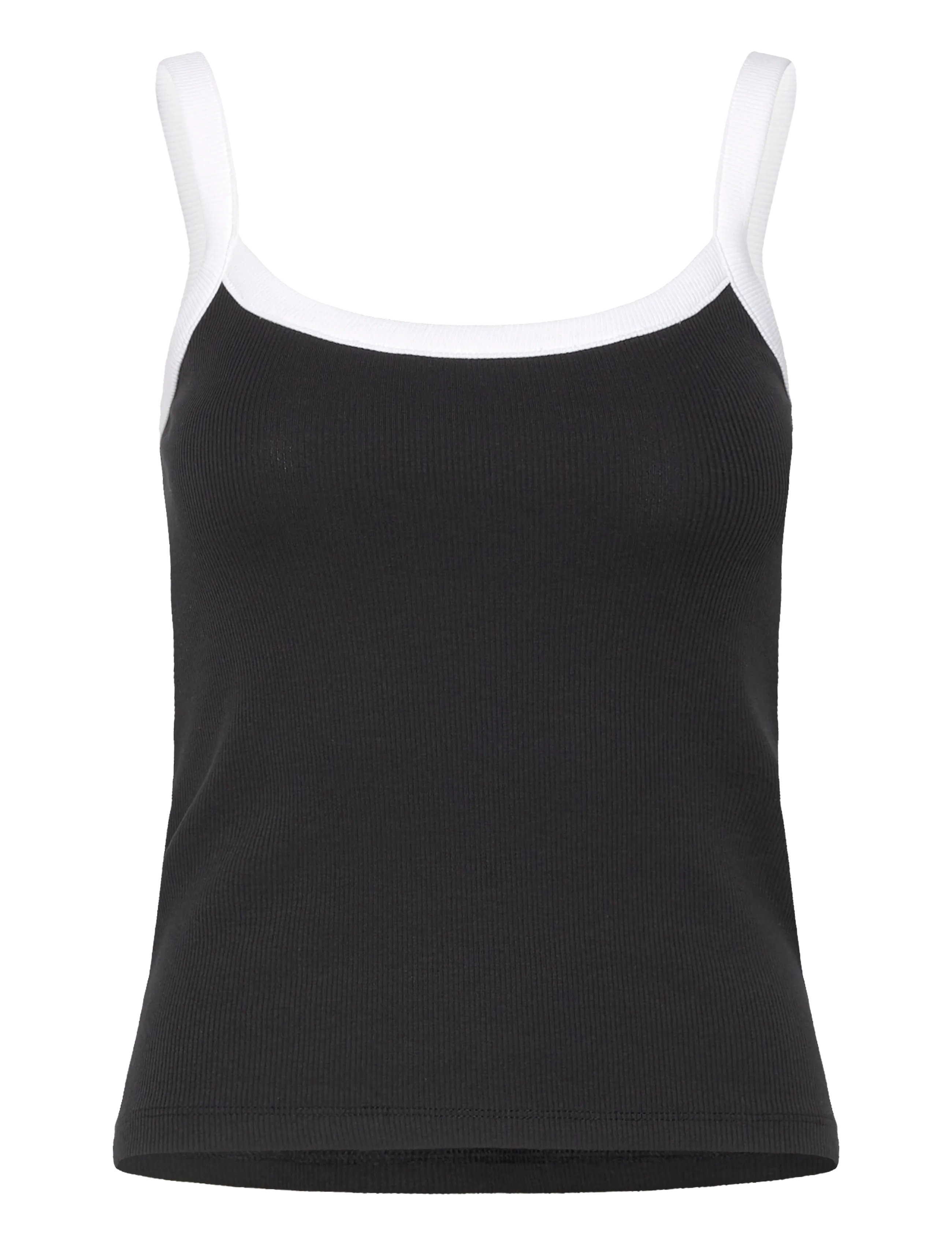 PIECES Pcmay Strap Oberteil Jrs Noos Bc Schwarz - XS - Damen