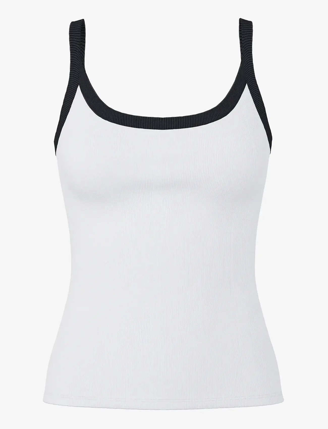 Pieces - PCMAY STRAP TOP JRS NOOS BC - Ärmellose tops - bright white - 1