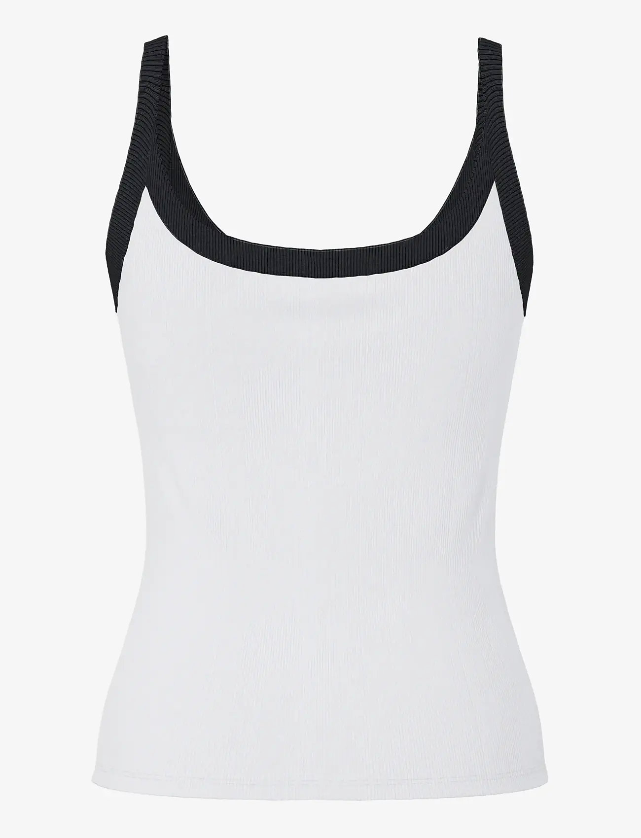 Pieces - PCMAY STRAP TOP JRS NOOS BC - Ärmellose tops - bright white - 2