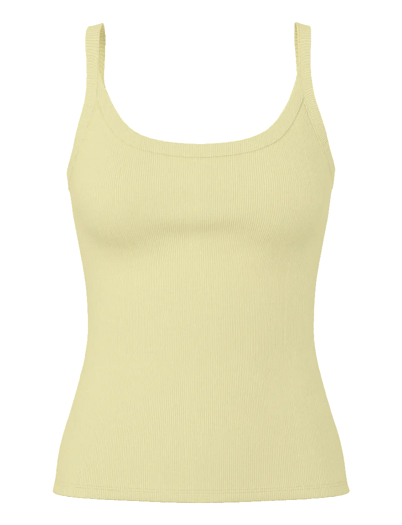 Pieces - PCMAY STRAP TOP JRS NOOS BC - topid ja varrukateta alussärgid - french vanilla - 1