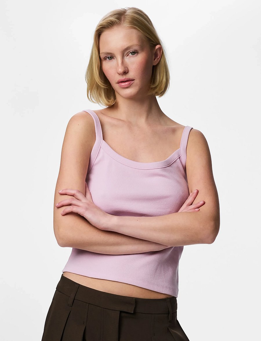 Pieces - PCMAY STRAP TOP JRS NOOS BC - Ärmellose tops - winsome orchid - 0