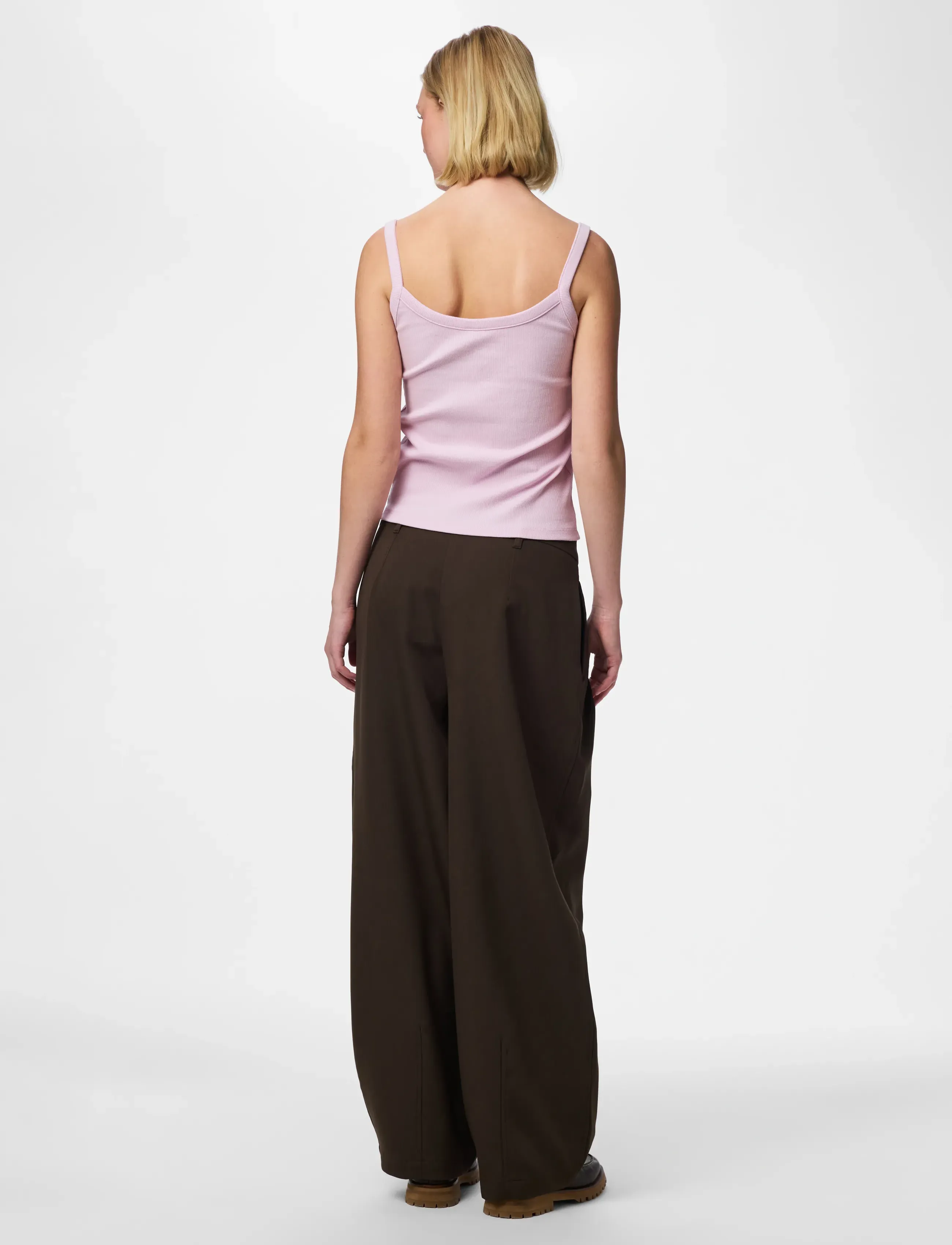 Pieces - PCMAY STRAP TOP JRS NOOS BC - sleeveless tops - winsome orchid - 3