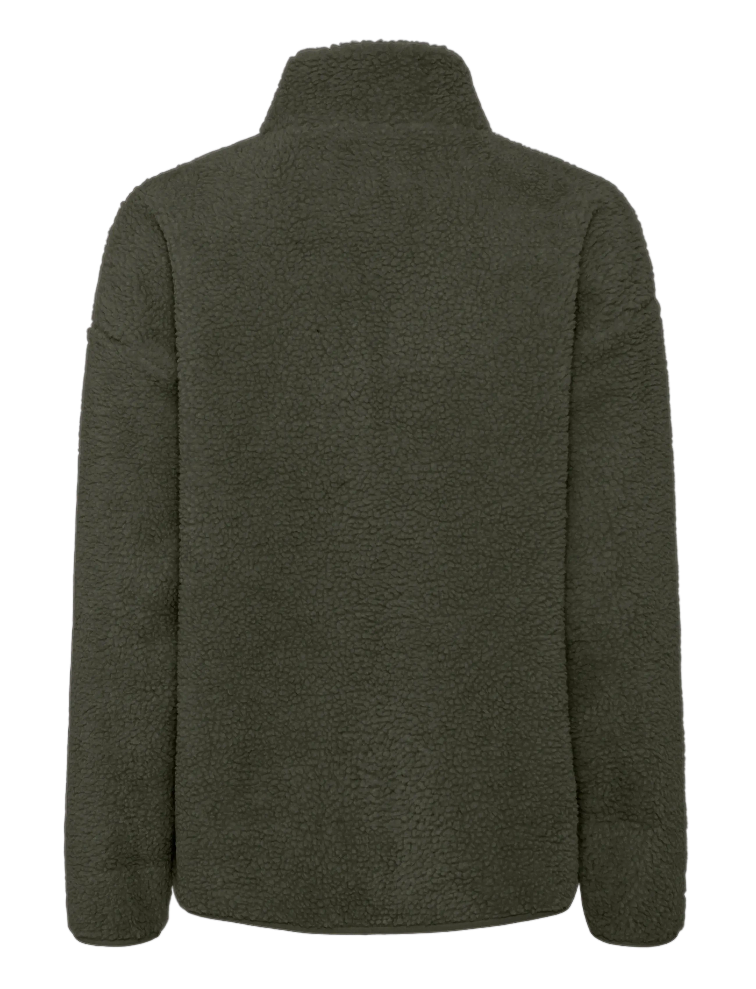 Pieces - PCSADIA LS TEDDY JACKET NOOS BC - forårsjakker - forest night - 2
