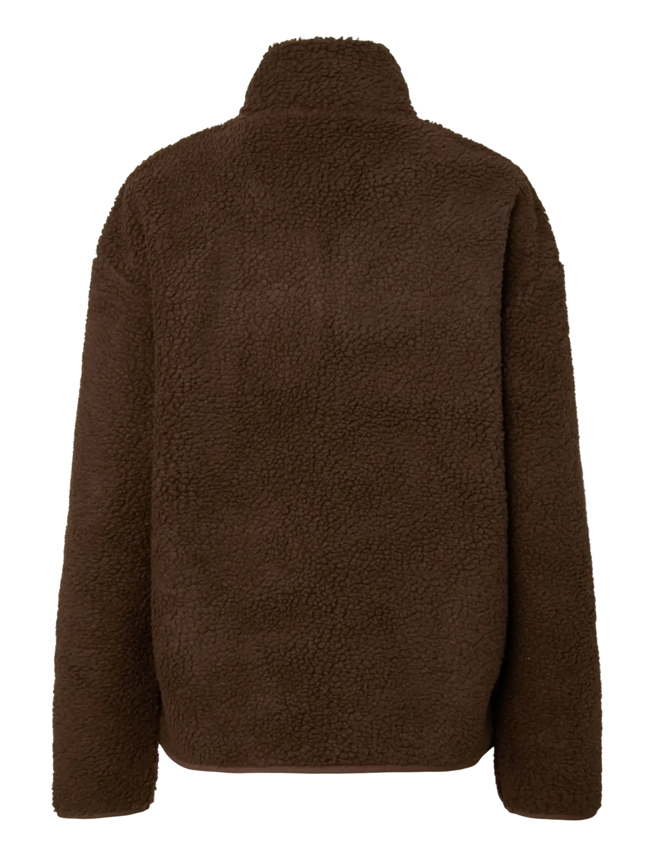 Pieces - PCSADIA LS TEDDY JACKET NOOS BC - vårjackor - hot fudge - 2