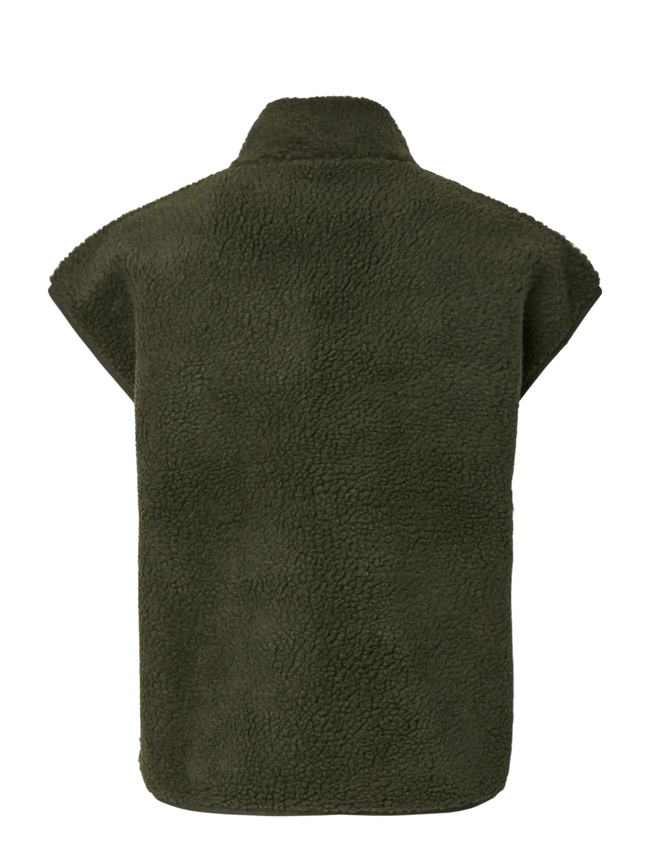 Pieces - PCSADIA TEDDY VEST NOOS BC - fleece- och teddyvästar - forest night - 2