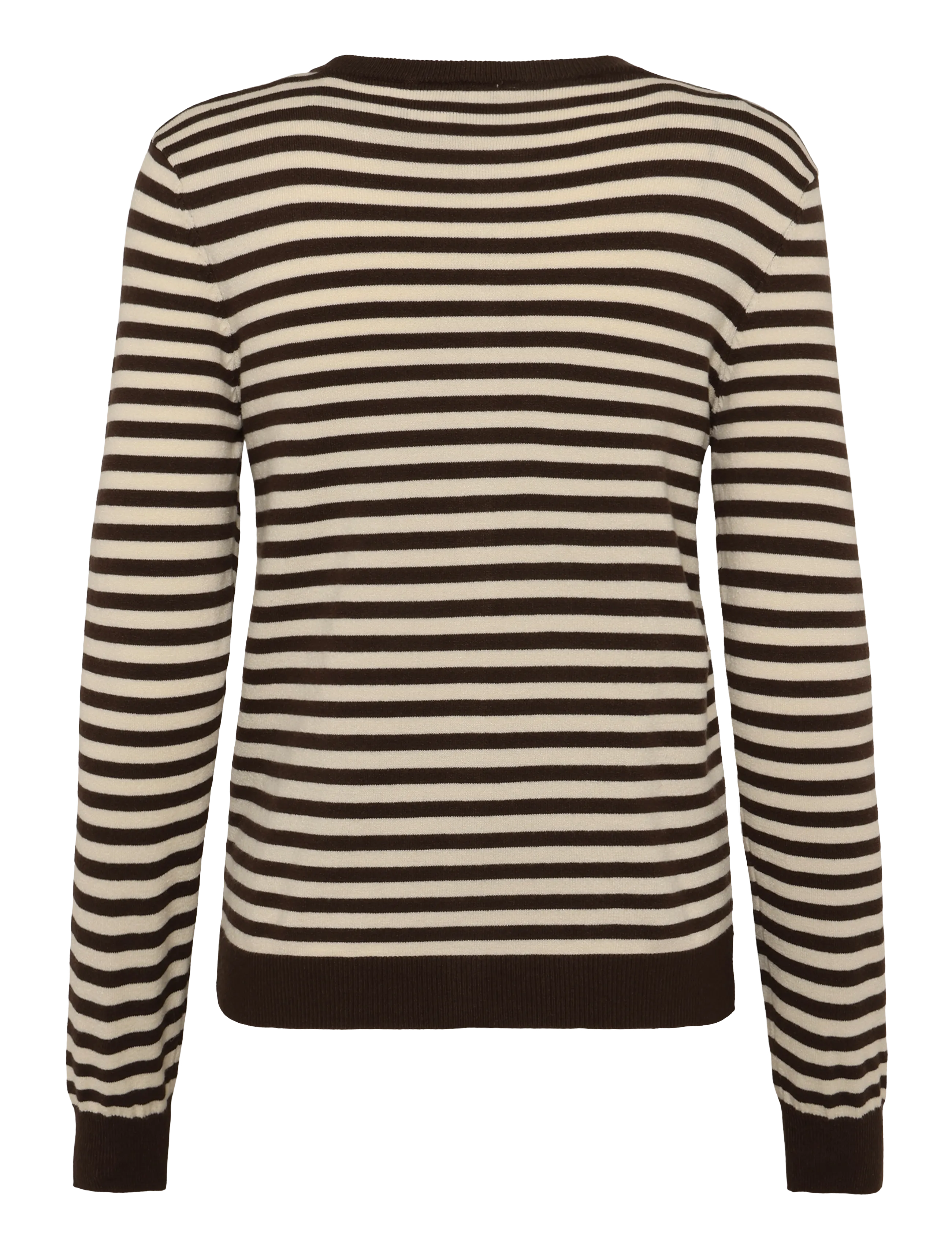Pieces - PCNORA LS O-NECK KNIT CARDIGAN NOOS BC - strickjacken - hot fudge - 2