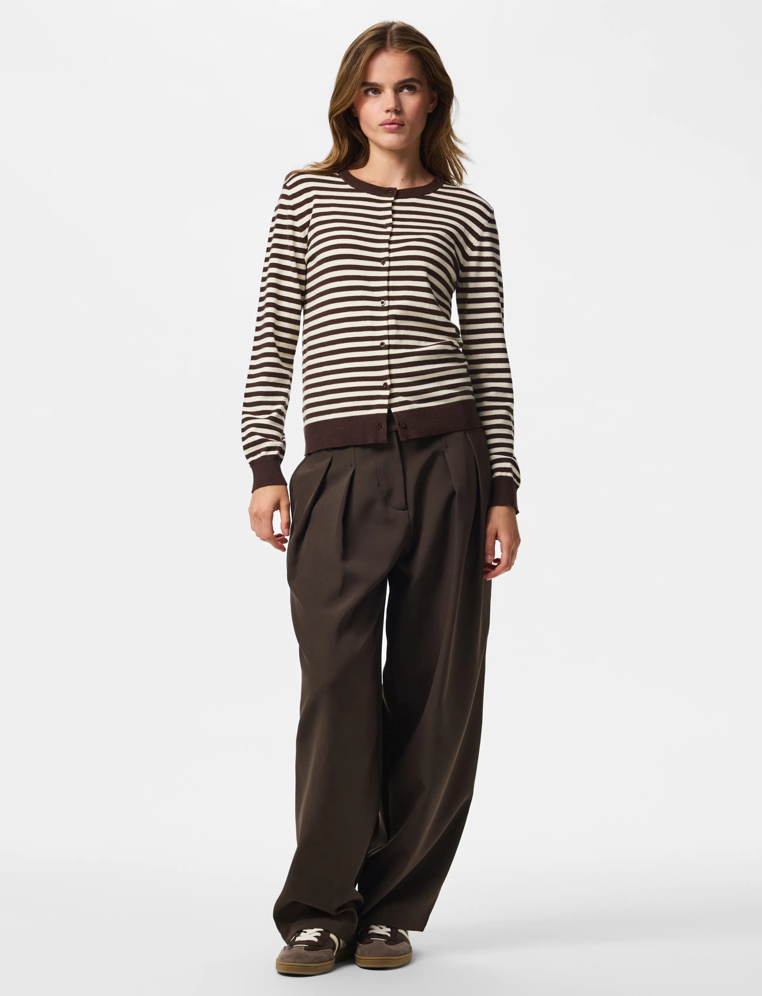 Pcnora Ls O-Neck Knit Cardigan Noos Bc 3