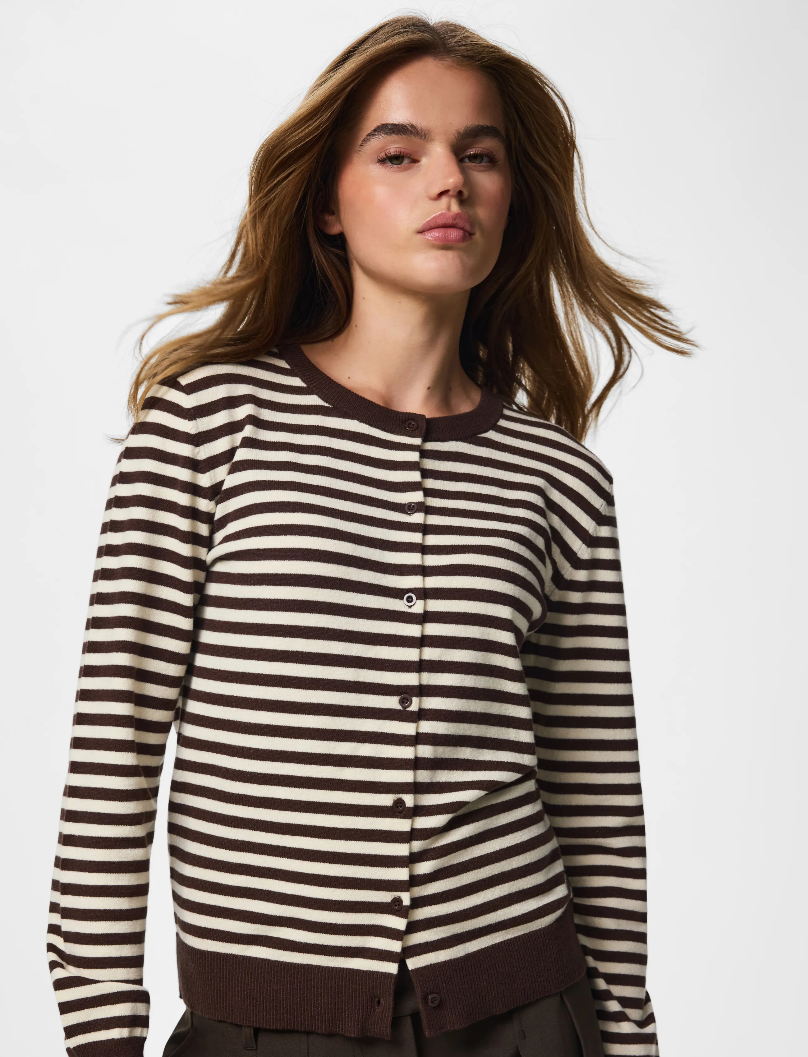 Pcnora Ls O-Neck Knit Cardigan Noos Bc 5