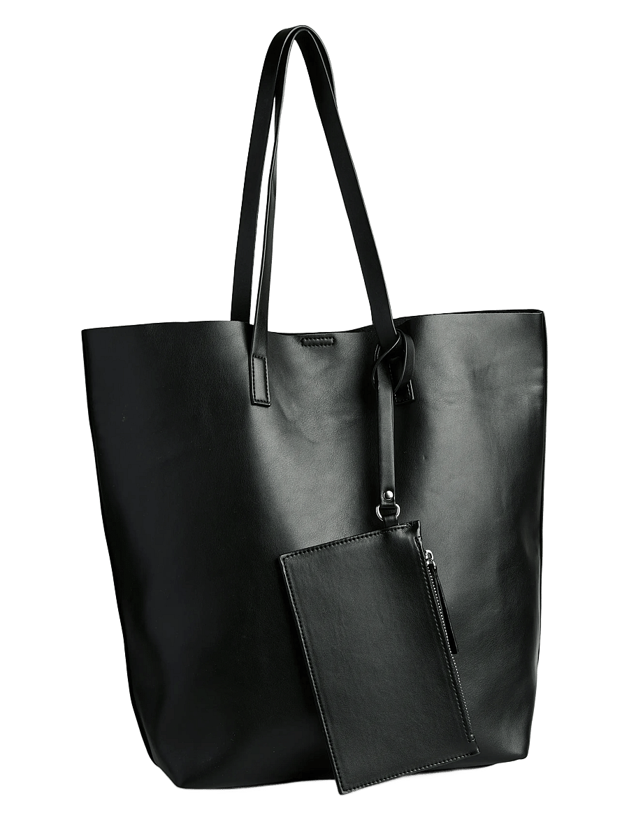 Pieces - PCANILLA SHOPPER NOOS PU - shopper - black - 1