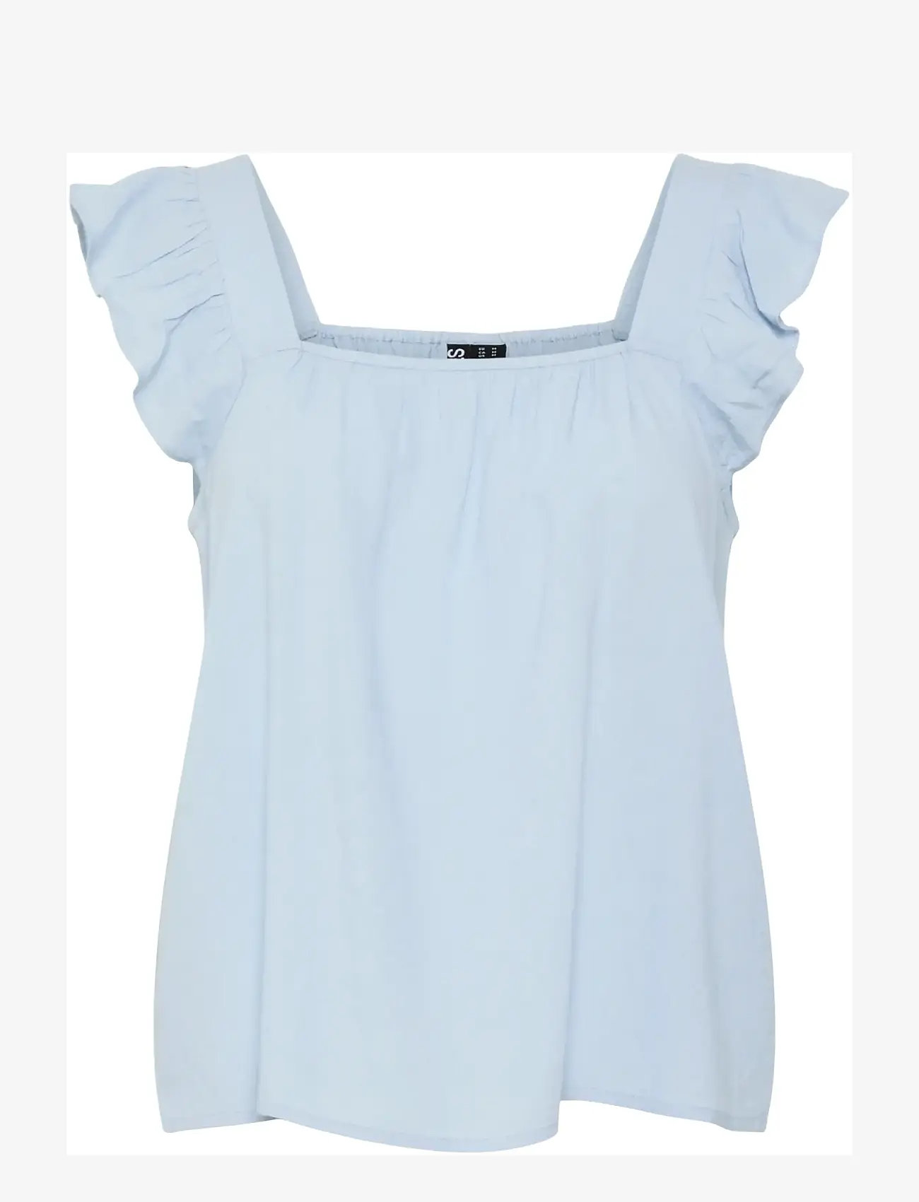 Pieces - PCPIA SL TOP WVN NOOS - Ärmellose blusen - cashmere blue - 1