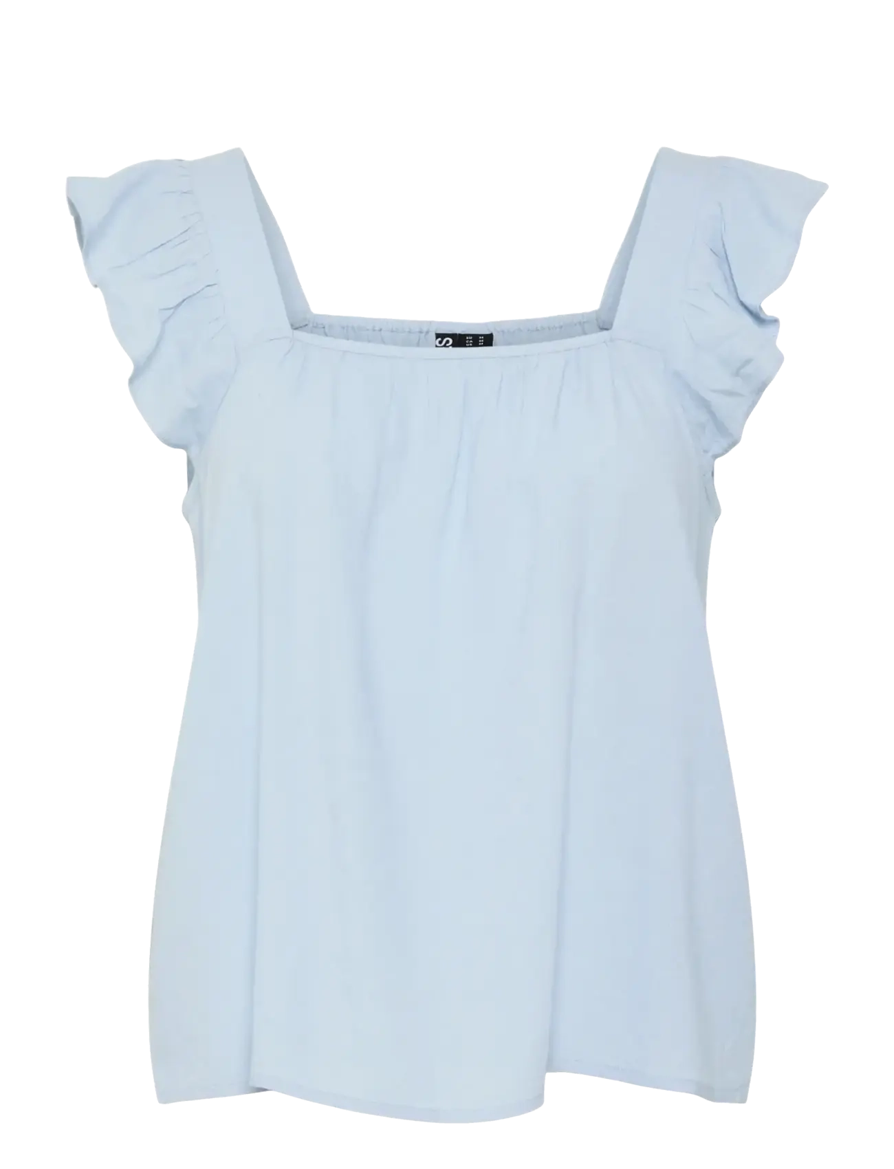 Pieces PCPIA SL TOP WVN NOOS - Bluser - CASHMERE BLUE / blue