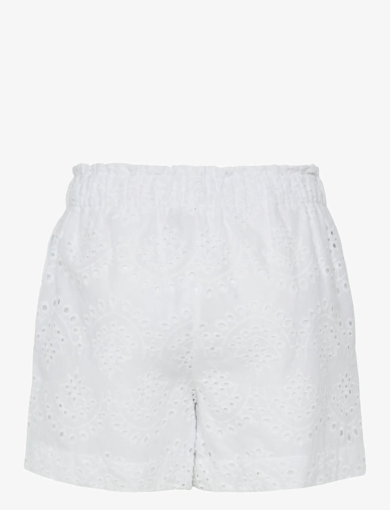 Pieces - PCVILDE MW SHORTS WVN NOOS - lühikesed vabaajapüksid - bright white - 2