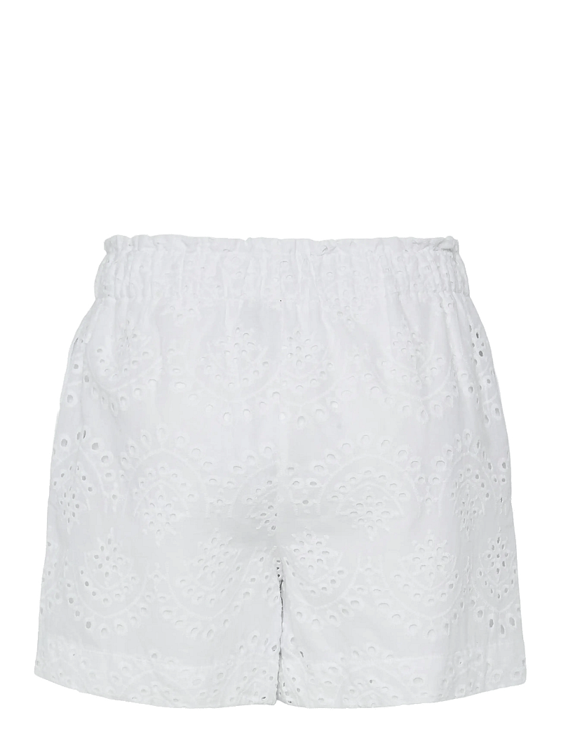 Pieces - PCVILDE MW SHORTS WVN NOOS - lühikesed vabaajapüksid - bright white - 2