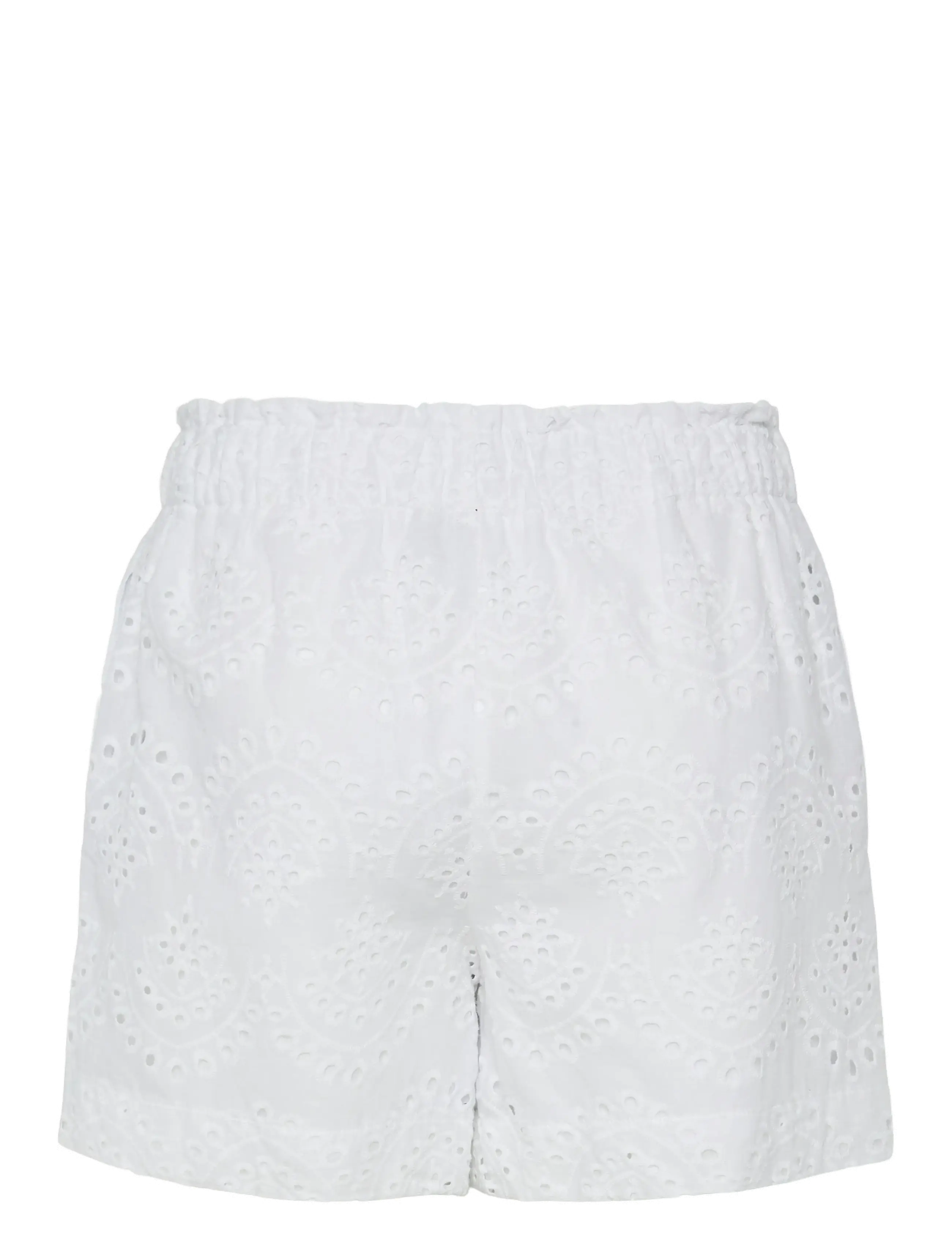 Pieces - PCVILDE MW SHORTS WVN NOOS - rennot shortsit - bright white - 2