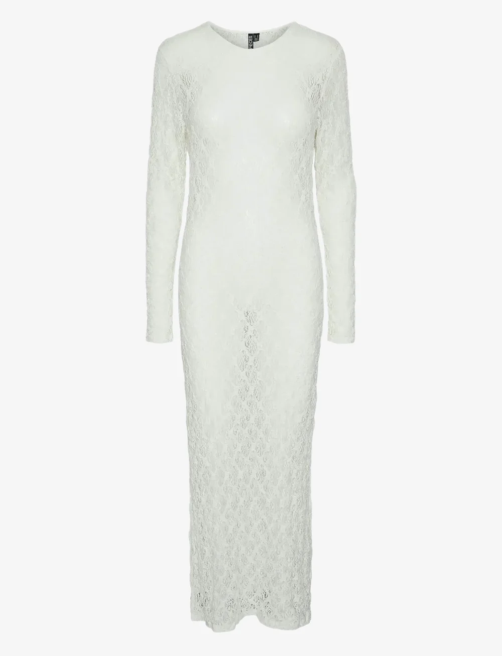 Pieces Pcnaya Ls O neck Lace Maxi Dress D2d Jit Robes midi Boozt