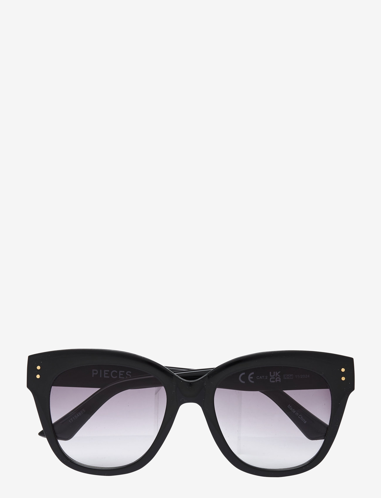 Pieces - PCBELINA SUNGLASSES NOOS BC - d-formade - black - 1