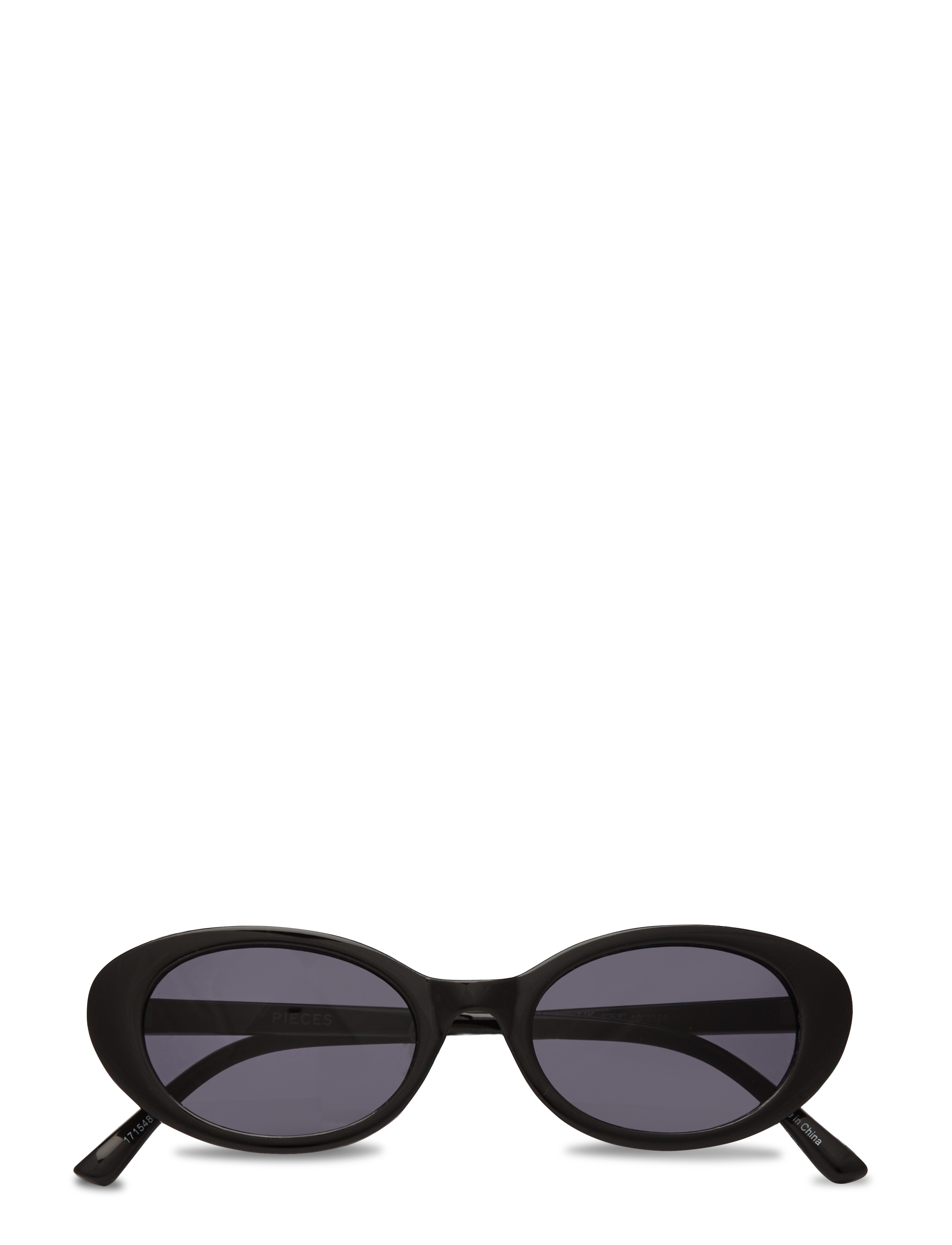 Pieces Pcsanna Sunglasses Noos Bc, One Size, Black, Solbriller > Solbriller Med Rundt Stel, Dame