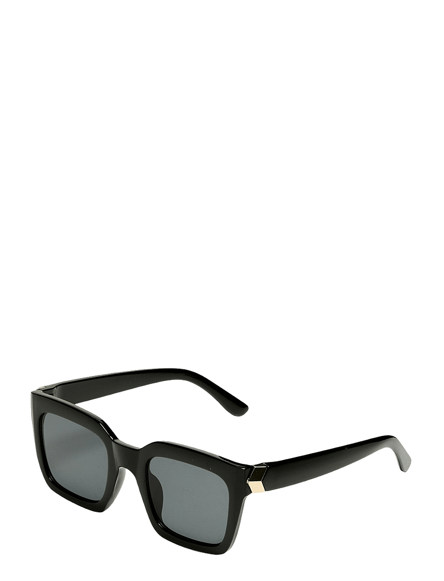 Pieces - PCBALLA SUNGLASSES NOOS BC - eckiger rahmen - black - 3
