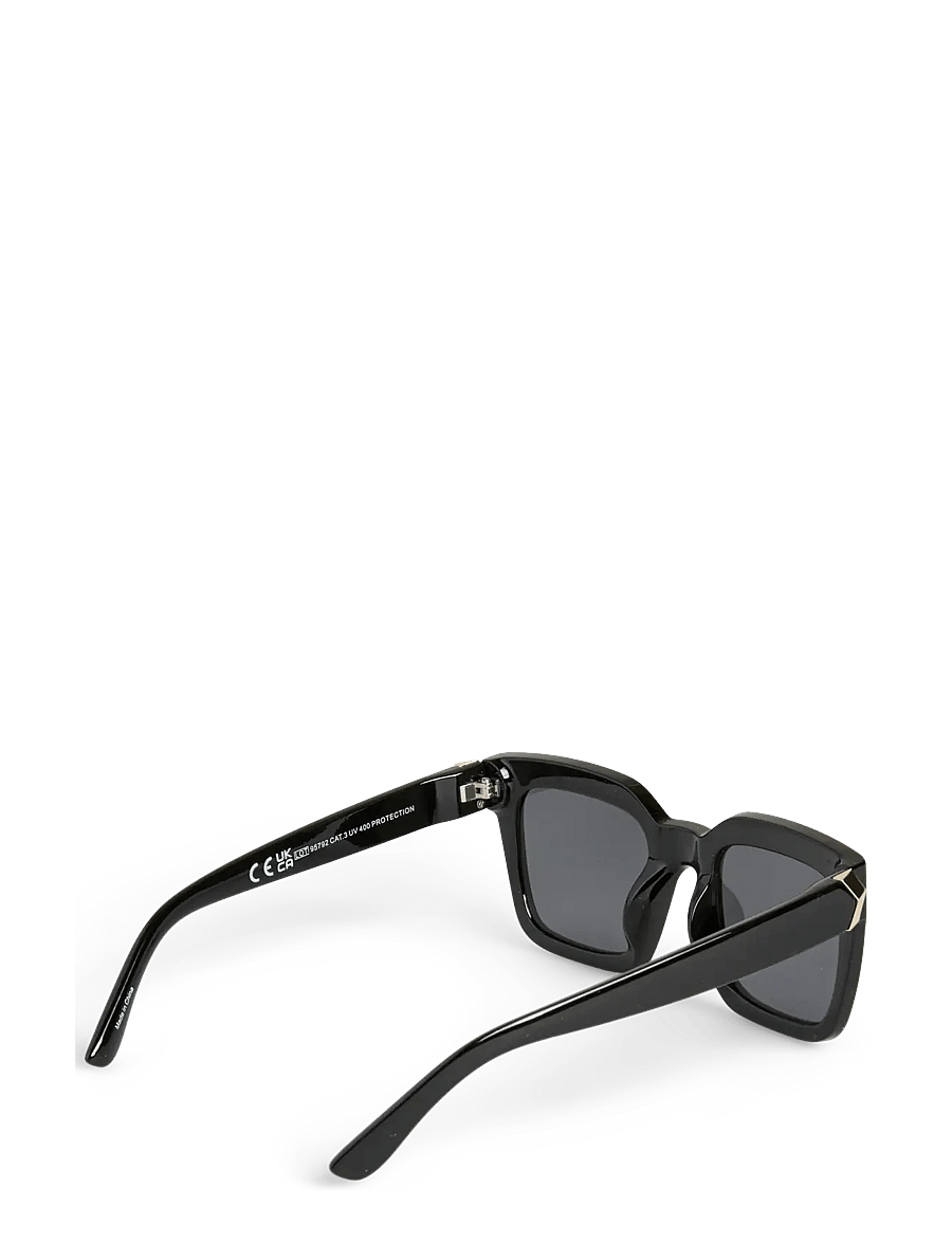 Pieces - PCBALLA SUNGLASSES NOOS BC - eckiger rahmen - black - 4