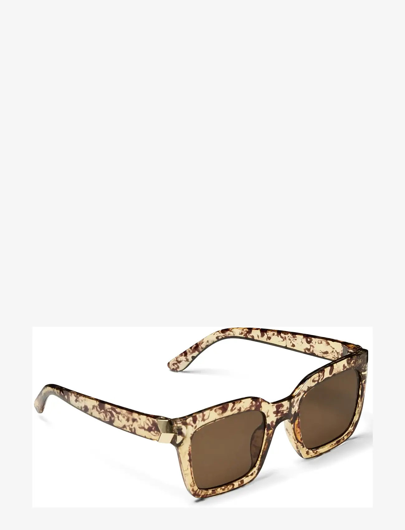 Pieces - PCBALLA SUNGLASSES NOOS BC - eckige form - brown sugar - 2