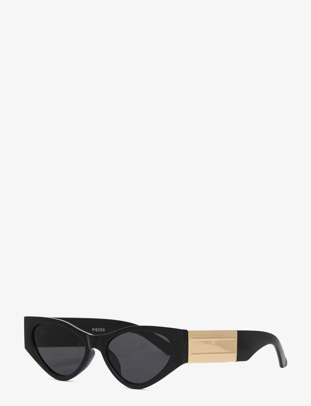 Pieces - PCLOUISA SUNGLASS BOX - Ümmargused päikeseprillid - black - 1