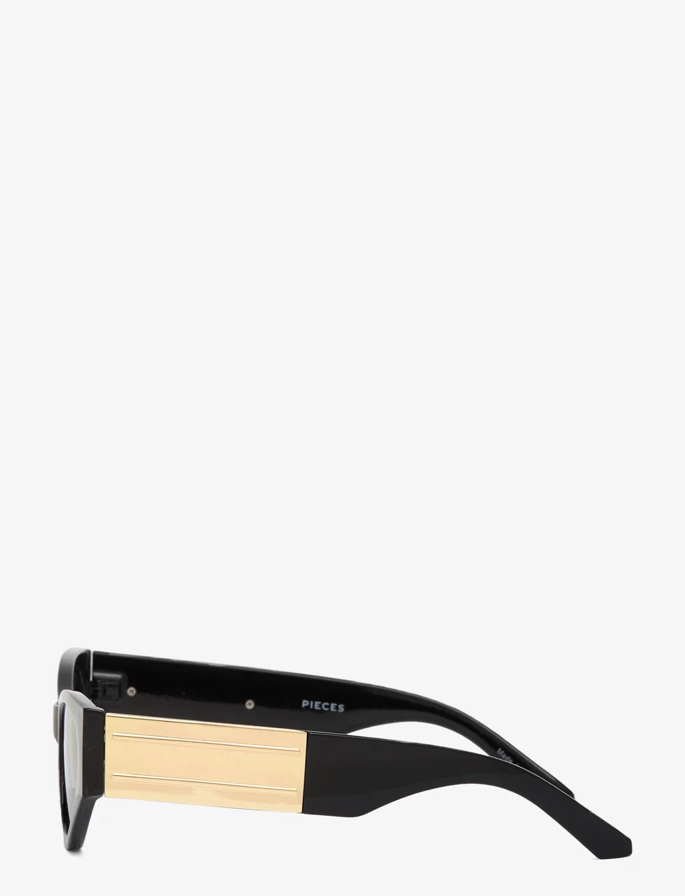 Pieces - PCLOUISA SUNGLASS BOX - Ümmargused päikeseprillid - black - 2