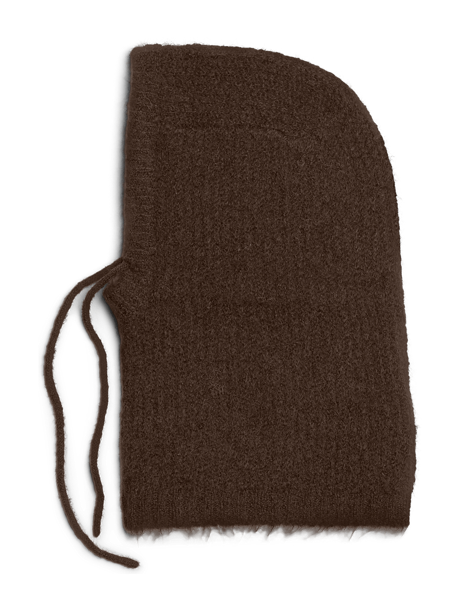 Pieces - PCNAMBI BALACLAVA NOOS BC - sturmhauben - hot fudge - 1