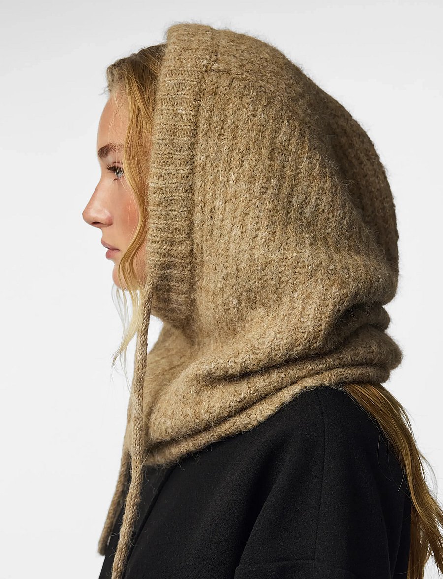 Pieces - PCNAMBI BALACLAVA NOOS BC - sturmhauben - incense - 2