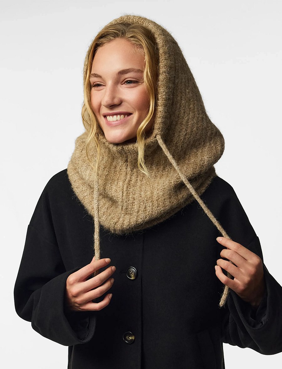 Pieces - PCNAMBI BALACLAVA NOOS BC - sturmhauben - incense - 3