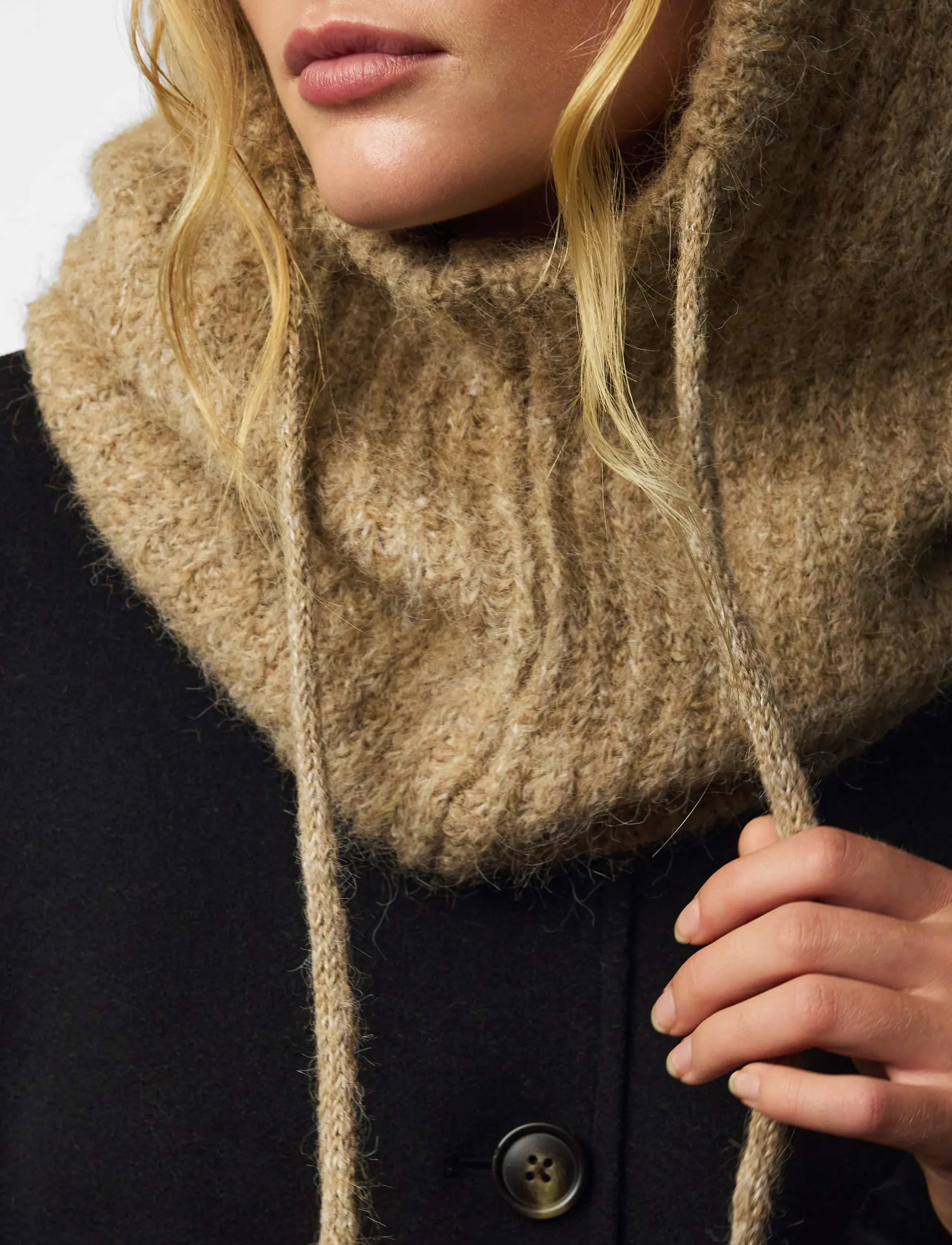 Pieces - PCNAMBI BALACLAVA NOOS BC - sturmhauben - incense - 4
