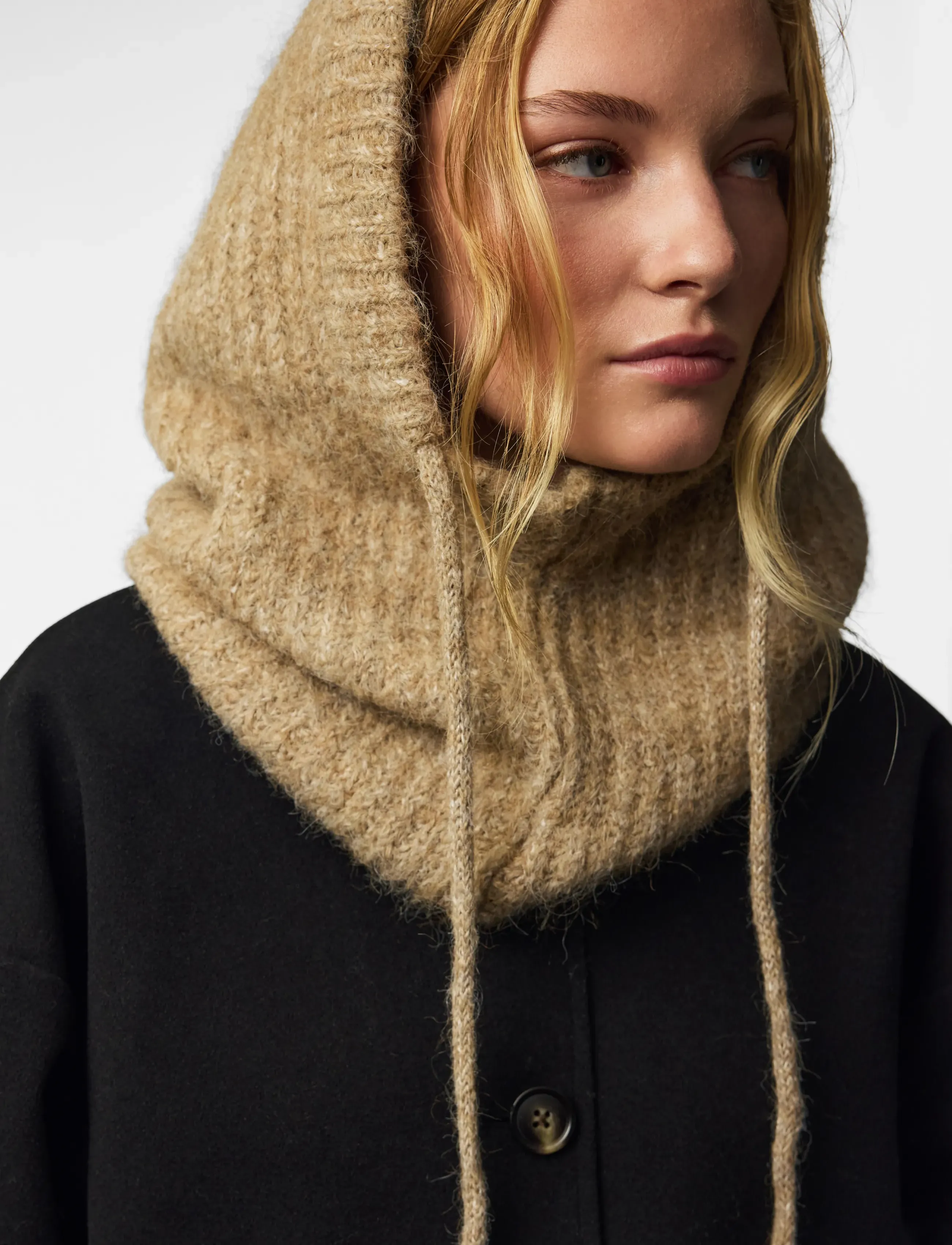 Pieces - PCNAMBI BALACLAVA NOOS BC - sturmhauben - incense - 5