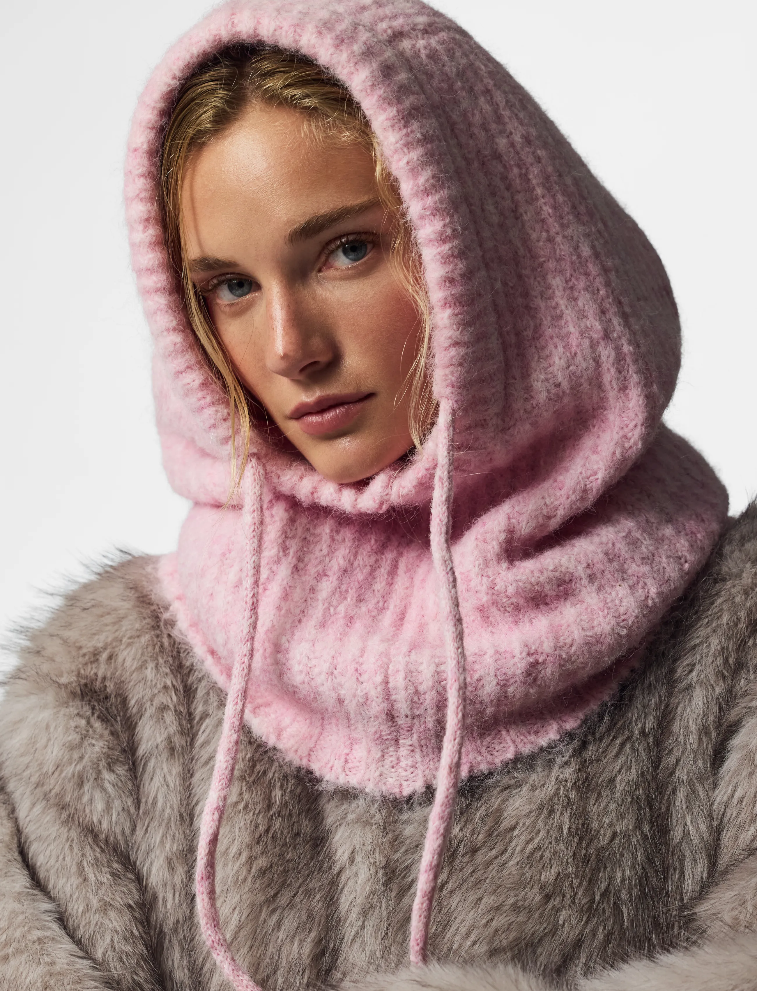 Pieces - PCNAMBI BALACLAVA NOOS BC - balaclava - roseate spoonbill - 2