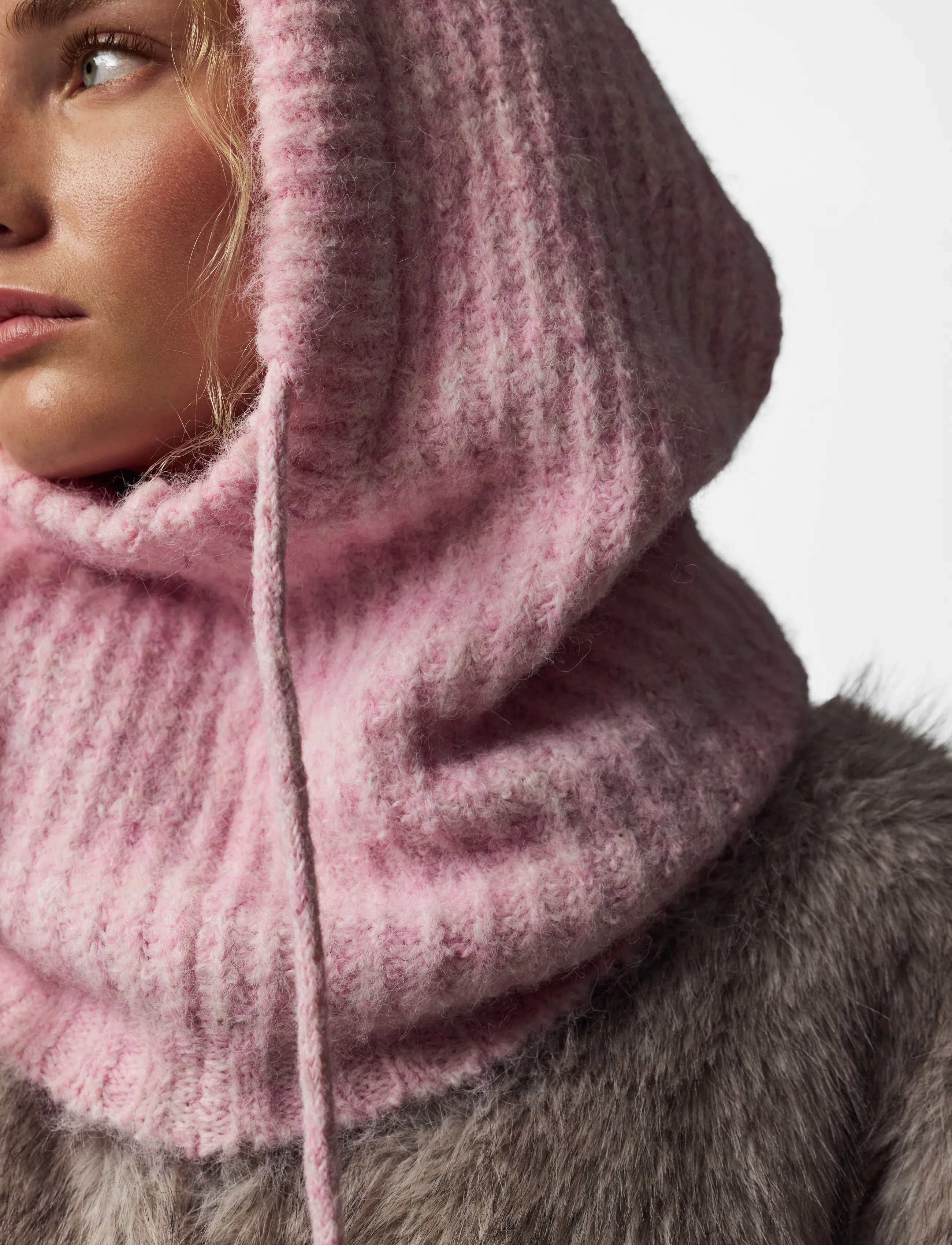 Pieces PCNAMBI BALACLAVA NOOS BC - Geburtstag - ROSEATE SPOONBILL / pink/rose
