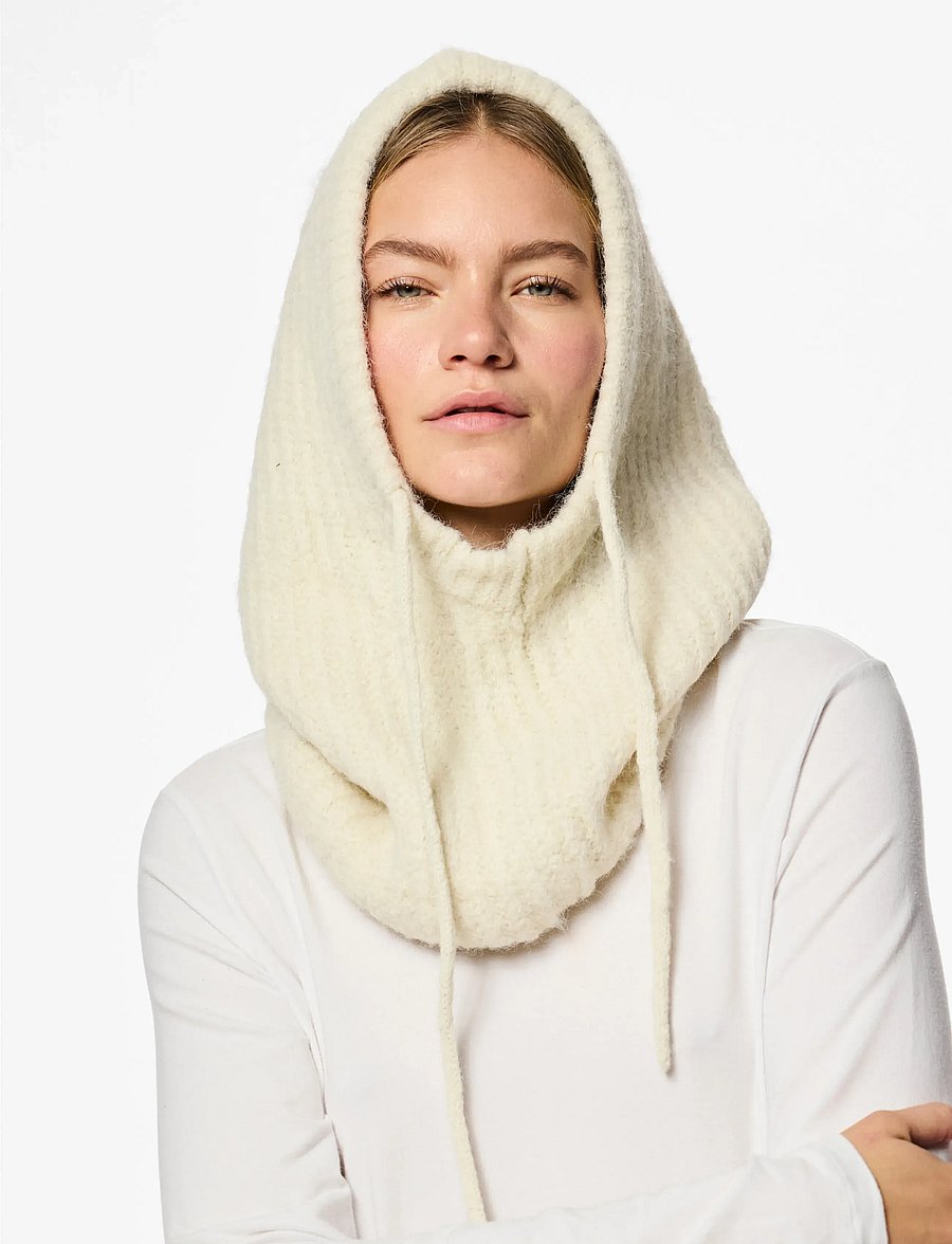 Pieces - PCNAMBI BALACLAVA NOOS BC - sturmhauben - whitecap gray - 0