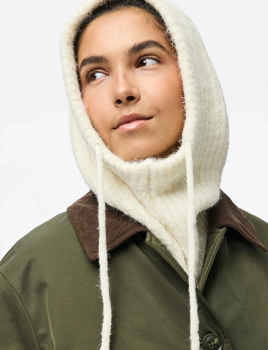 Pieces - PCNAMBI BALACLAVA NOOS BC - sturmhauben - whitecap gray - 3